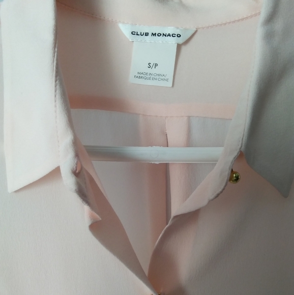 CLUB MONACO 💯%Silk Blouse - Picture 2 of 14